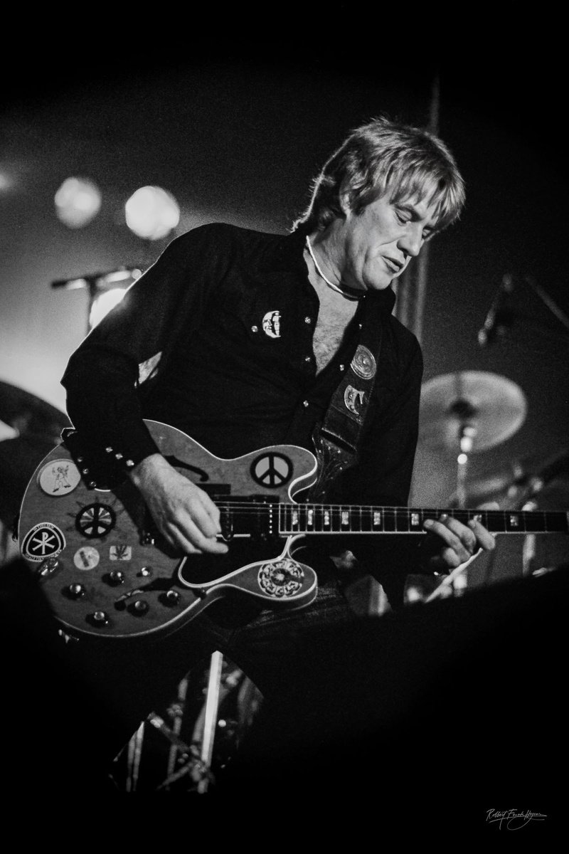 Photorealistic Portrait Photograph By Robbert Frank Hagens, 24 X 35", Alvin Lee - Ten Years After, Original Artwork