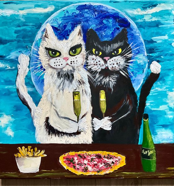 You and me. Pizza, Lovers