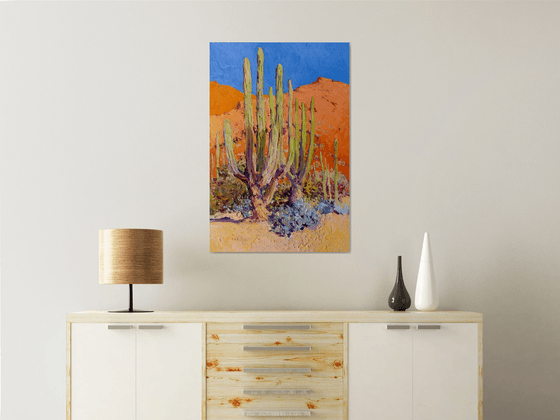 Cactuses in the Desert