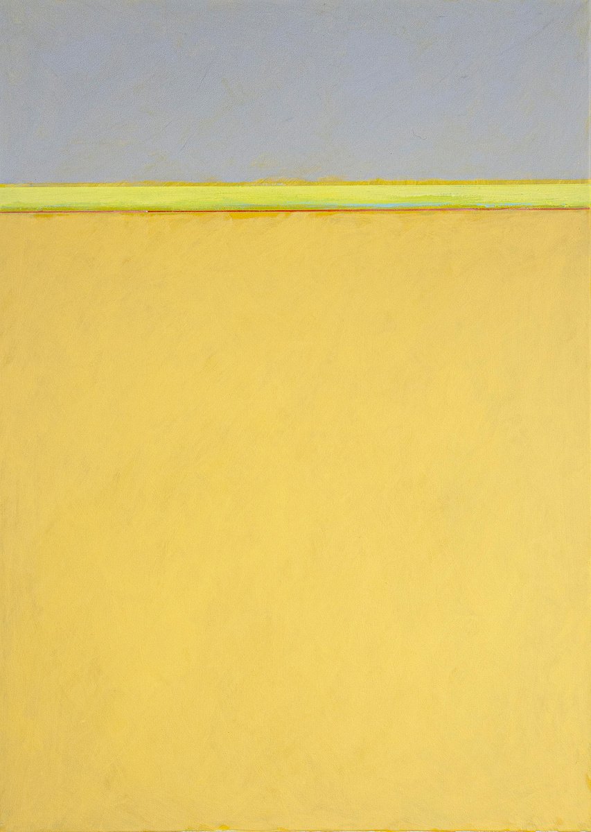 Abstract Landscape Acrylic Painting By Adrian Bradbury, 28 X 39, After The Storm 1, Original Artwork