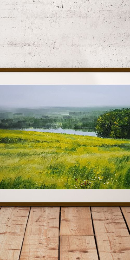 "The memory of the bright green" by Ivan  Grozdanovski