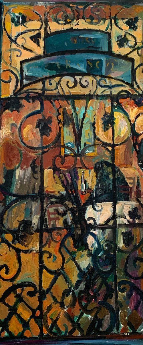 A Restaurant in Venice. The Night Visitor by Natalia Matveeva