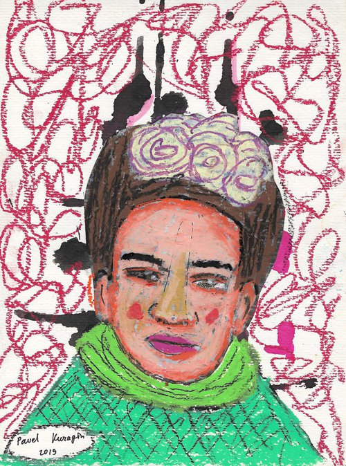 Frida Kahlo #6 by Pavel Kuragin