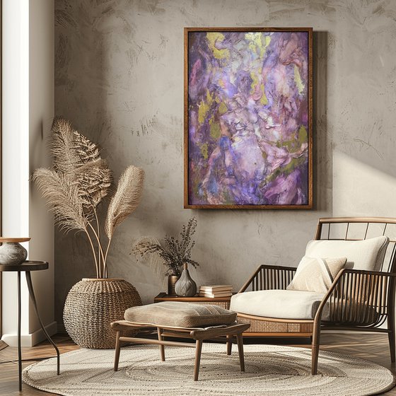 Textured Abstract Canvas Art