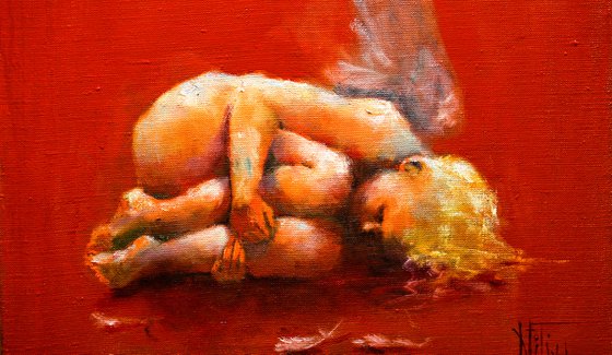 sleeping angel
