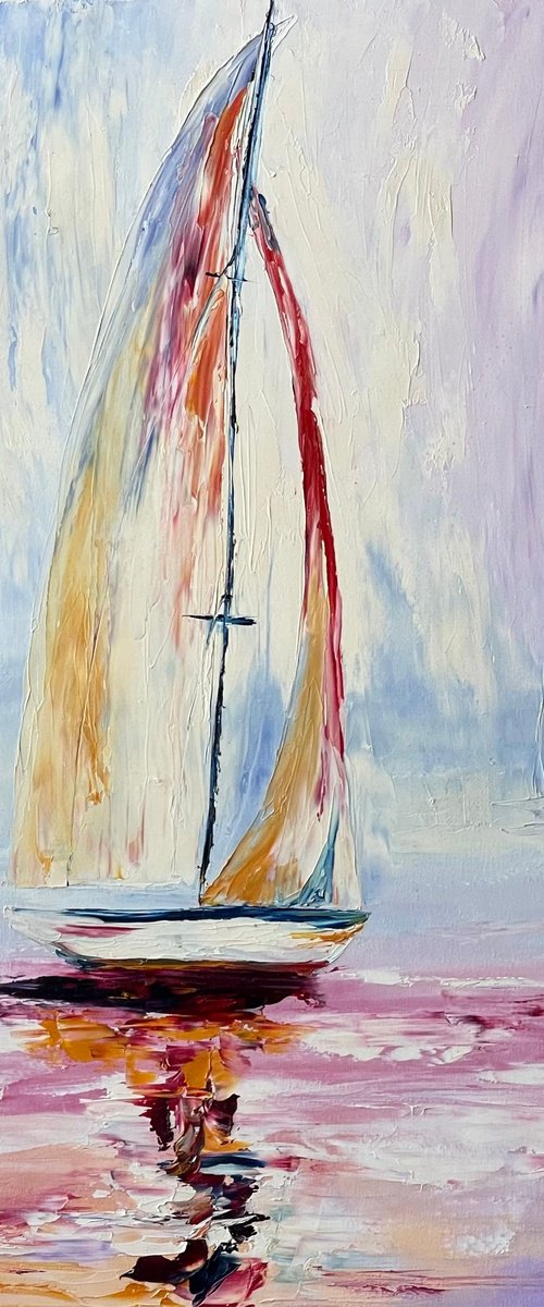 Sail by Anastasiia Novitskaya