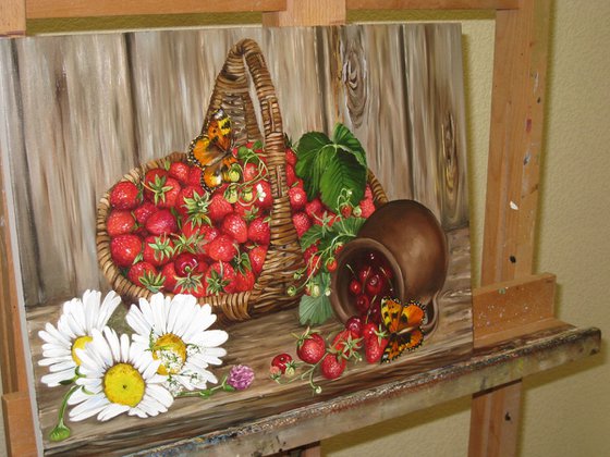 Basket of Strawberries