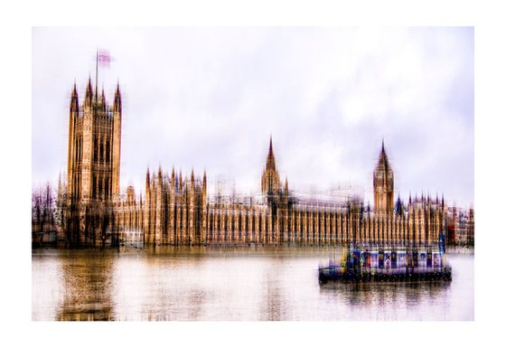 Agitated Views #4: Palace of Westminster and Big Ben (Limited Edition of 10)