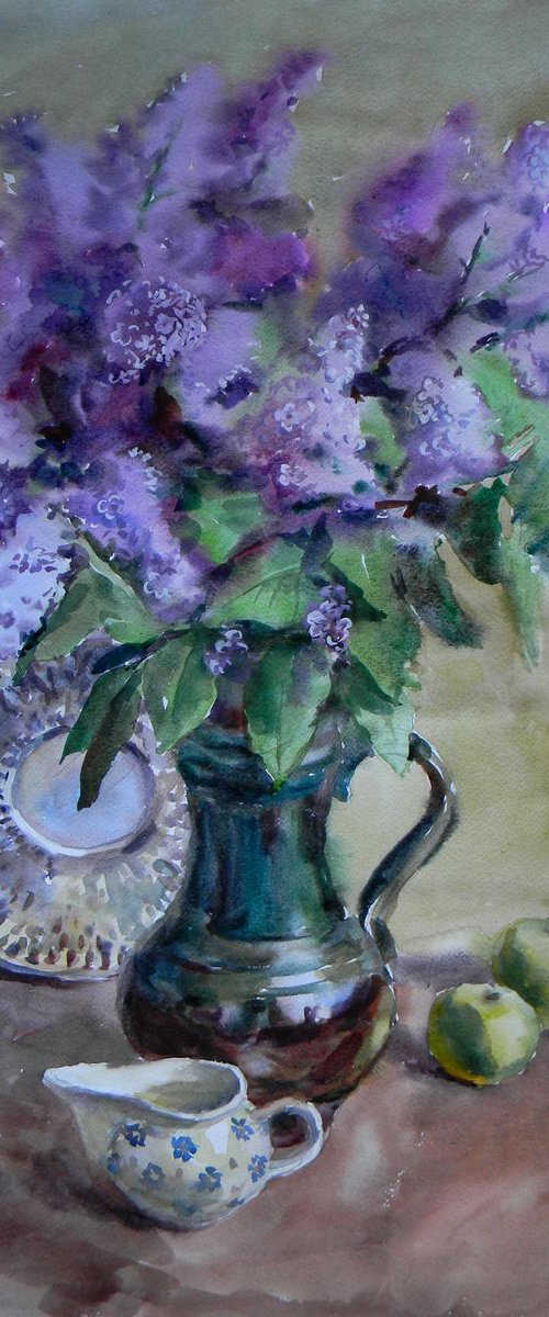 Once again about the lilac by Liudmyla Chemodanova