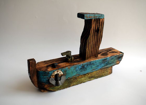 wooden ship "SIlent Jack"