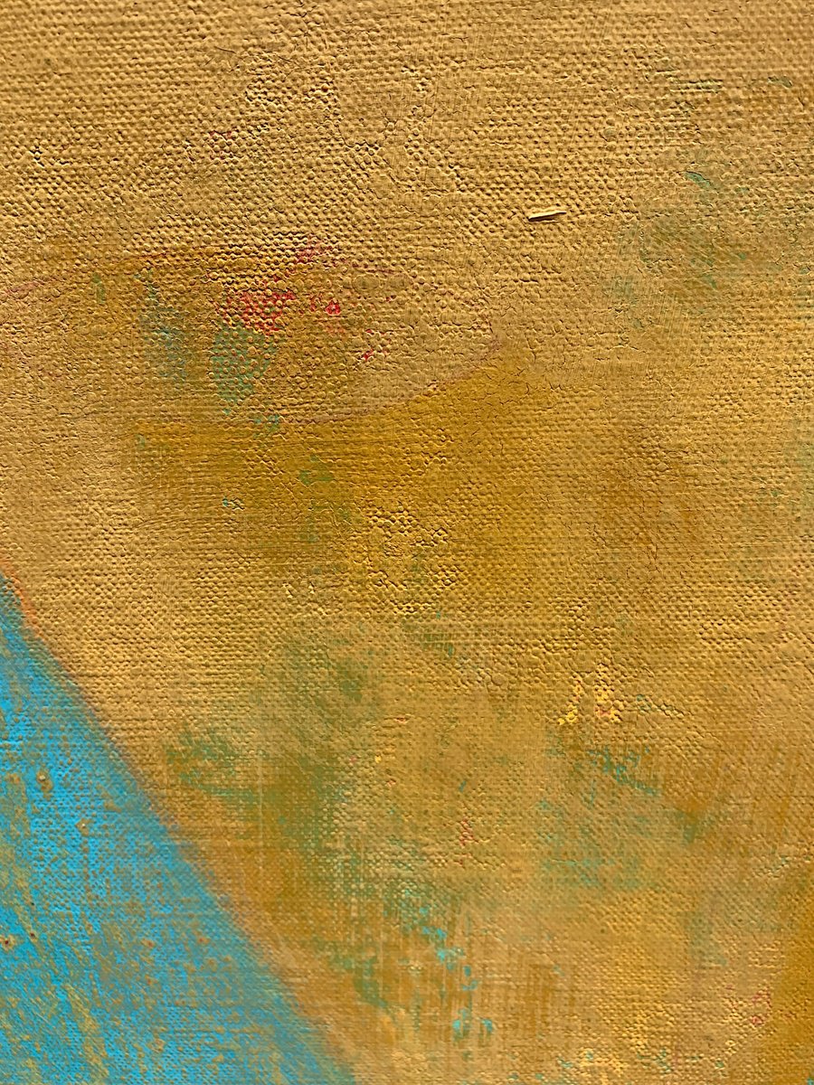 Abstract Acrylic Painting By Gago Chtchyan, 20 X 20, Thoughts Ii, Original Artwork