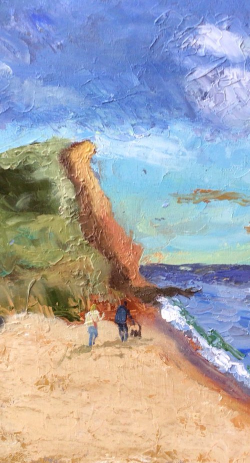 At West Bay by Julian Lovegrove Art