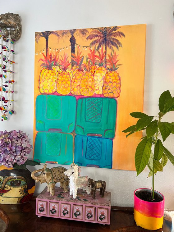 ‘Ananas at Marsallok Market’