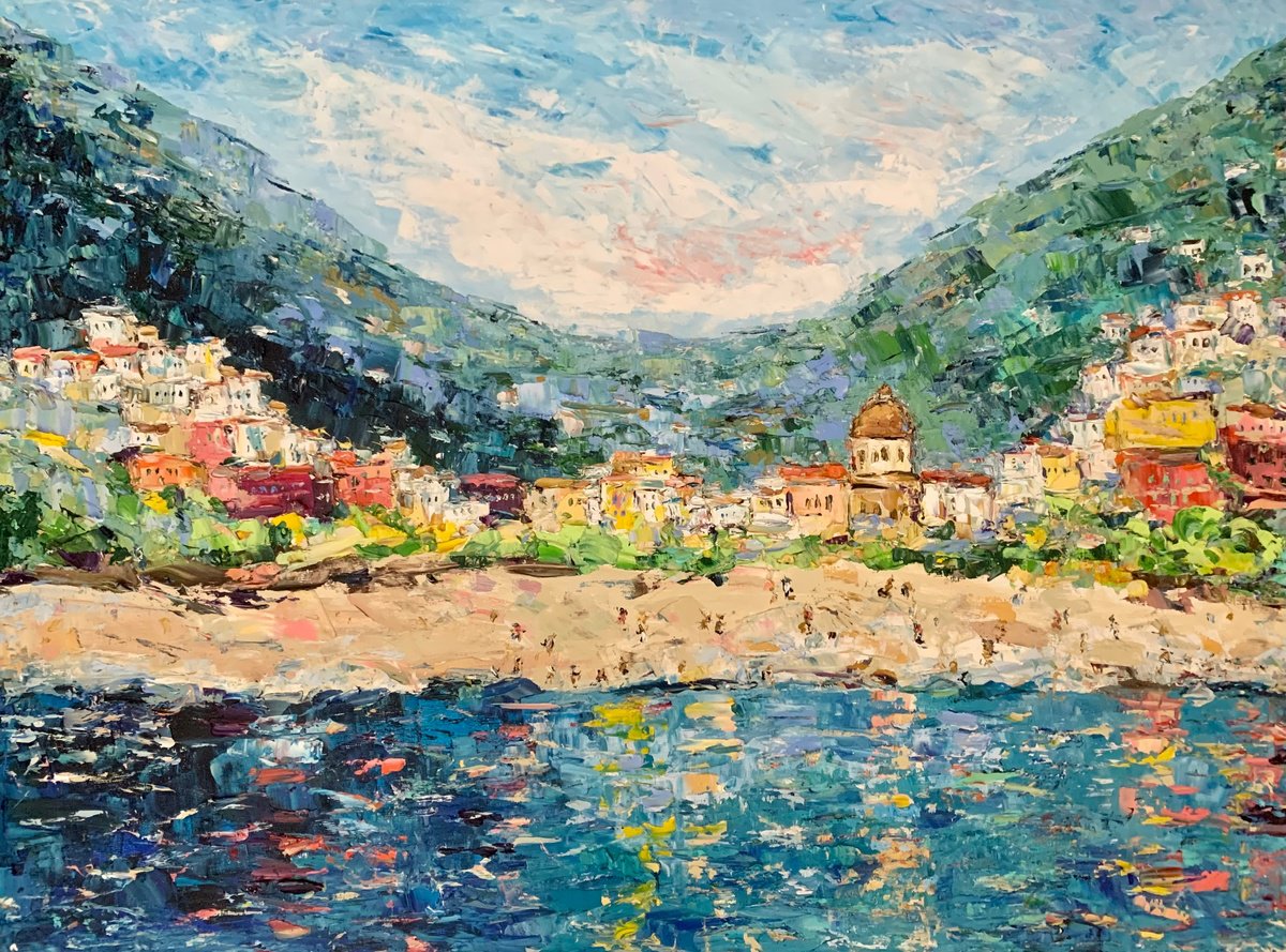 Amalfi coast, Italy by Vilma Gataveckien?