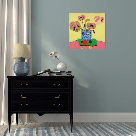 Yellow and Pink Plant