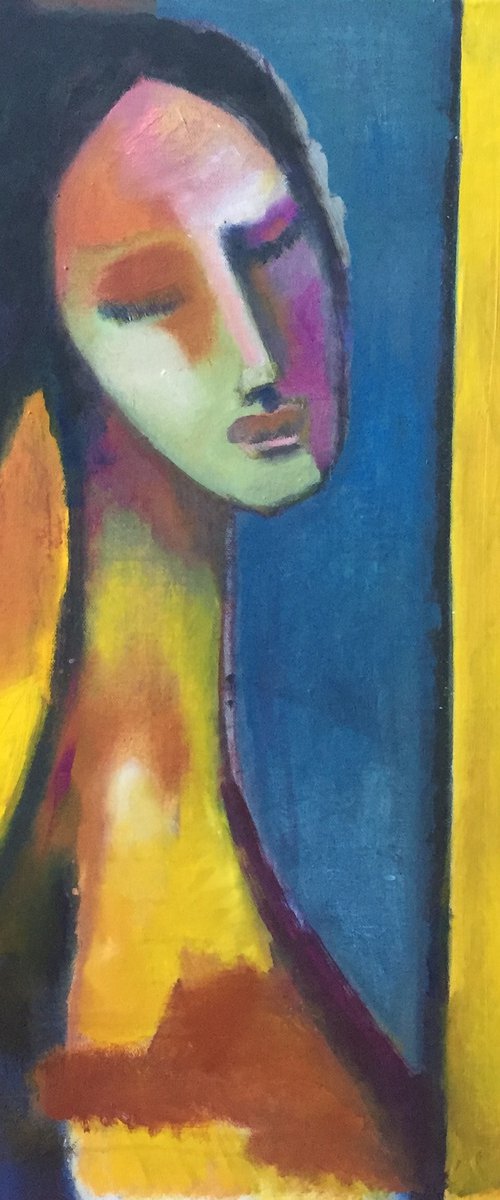 Girl in Yellow by Alexandra Steele-Mortimer