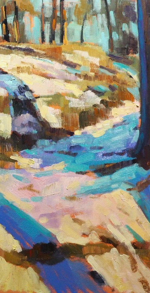 Winter landscape by Yuanyuan Liu