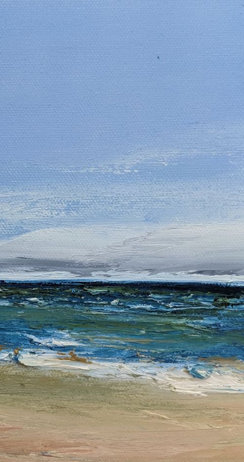 Abstract seascape 3 by Jo Earl