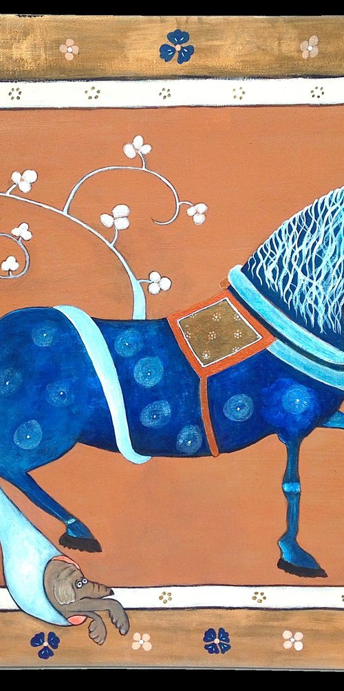 The Conque horse by Eleanor Gabriel
