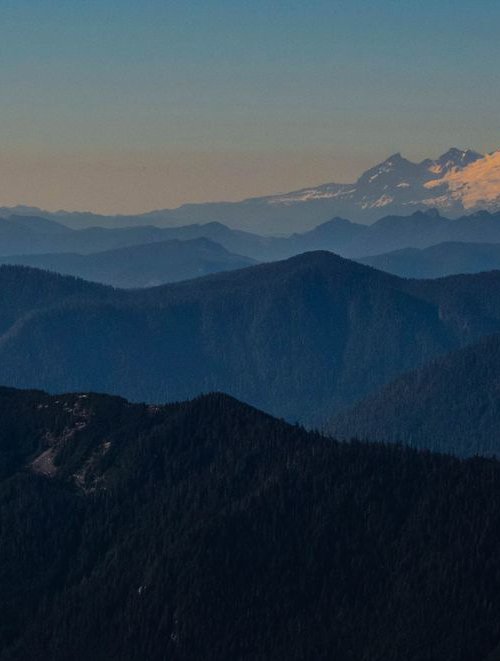 Mt. Baker from Mt. Pilchuck by Brian O'Kelly