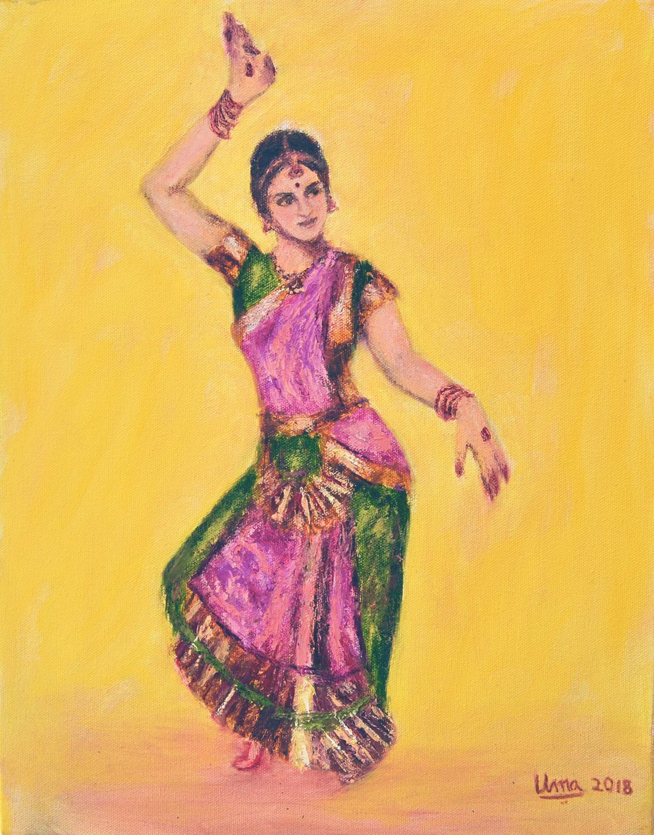 Bharathanatyam  series 19 by Uma  Krishnamoorthy