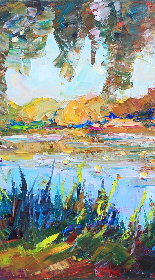 Water lilies by Evgeny Chernyakovsky