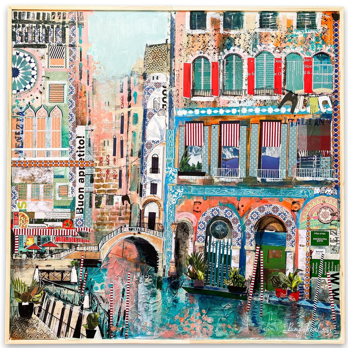 Venice Waterside by Irina Rumyantseva