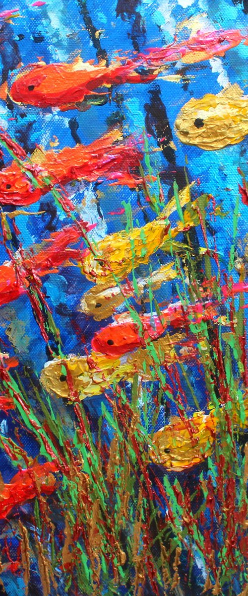Blue Reef I by Paul J Best