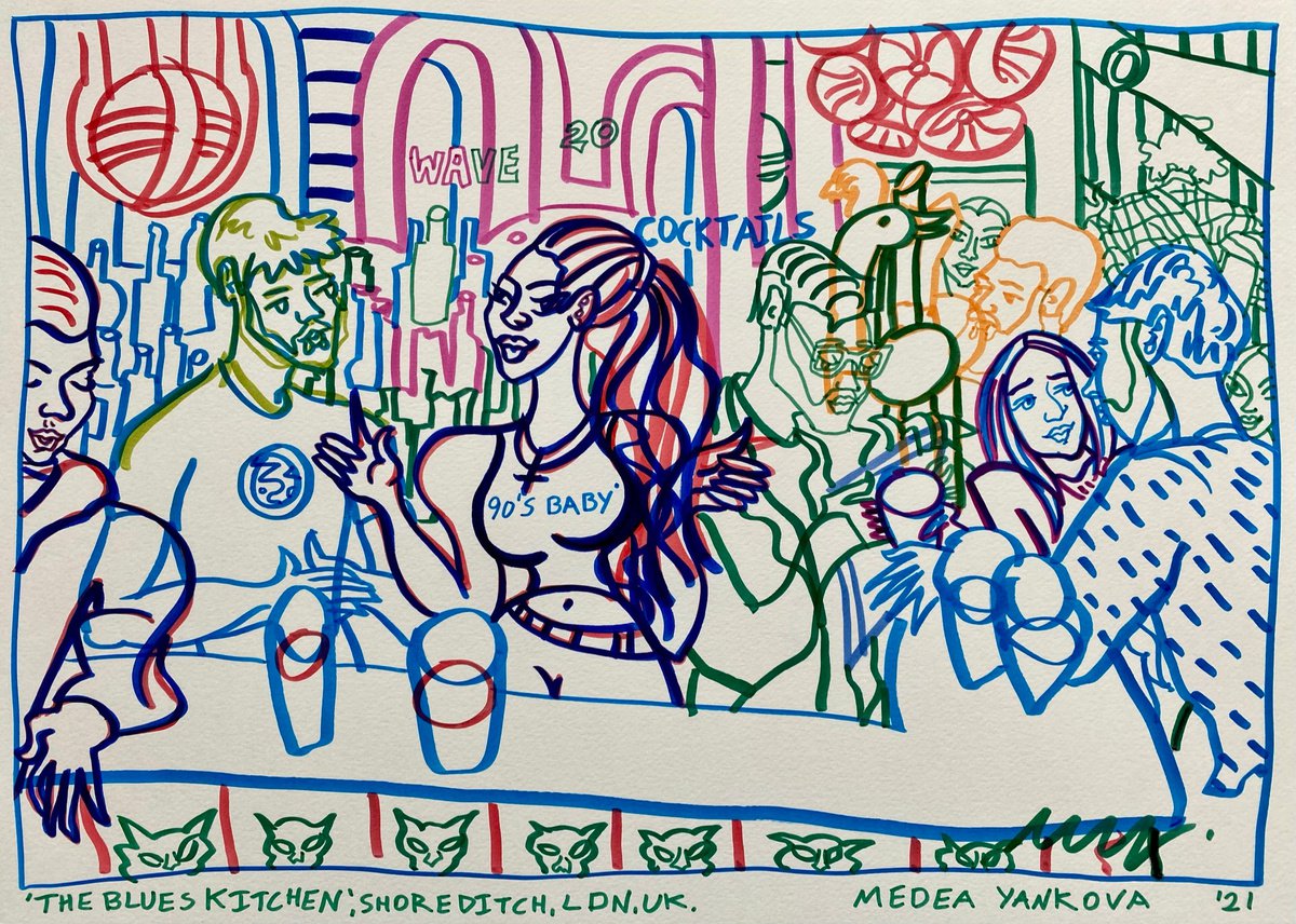 The Blues Kitchen, Shoreditch, LDN, UK by Medea
