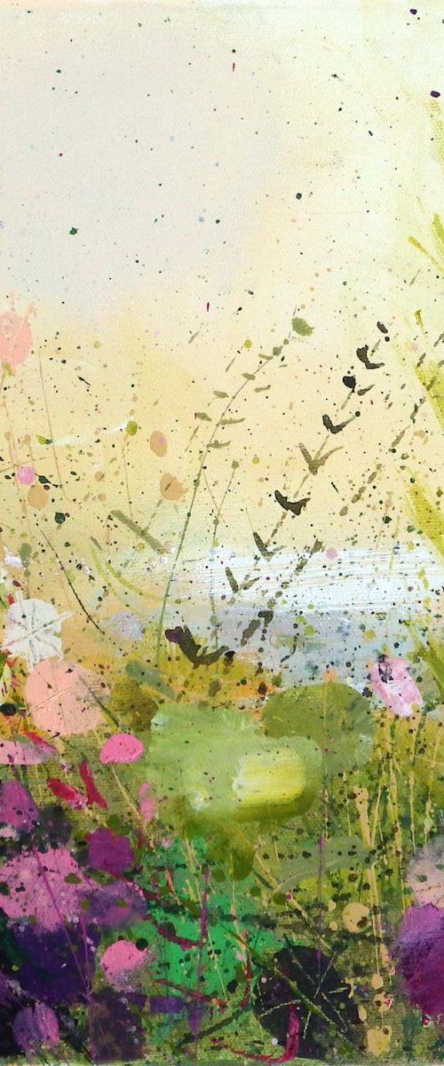 Moss Green Day, Warm Sky by Sandy Dooley
