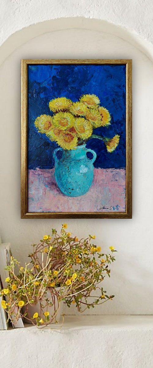 ”Coltsfoot” by Anna Silabrama