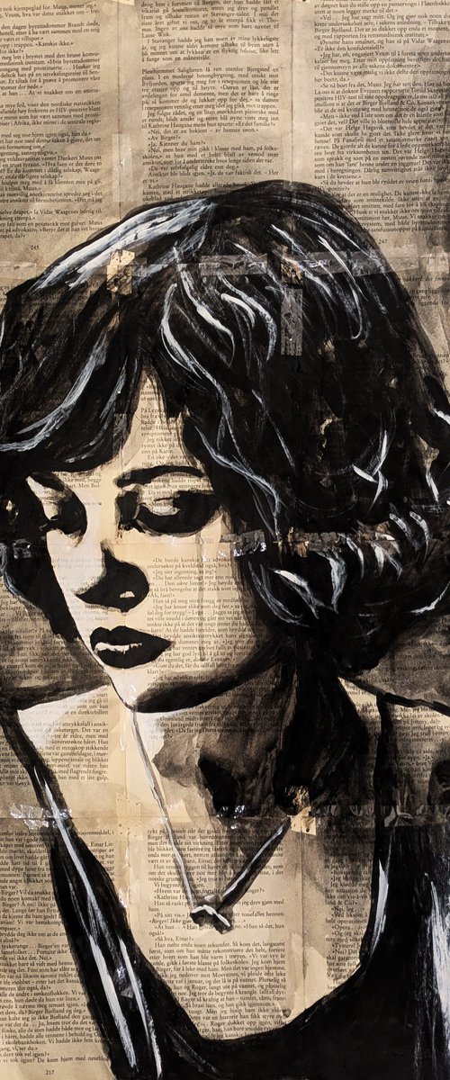 Girl from Retro New York #2 #3 by Valera Hrishanin