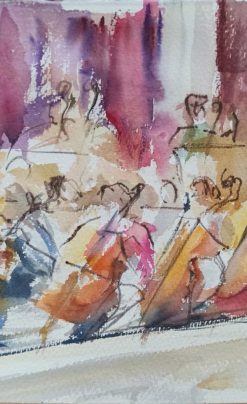 Philharmonic Orchestra rehearsal by Irina Bibik-Chkolian