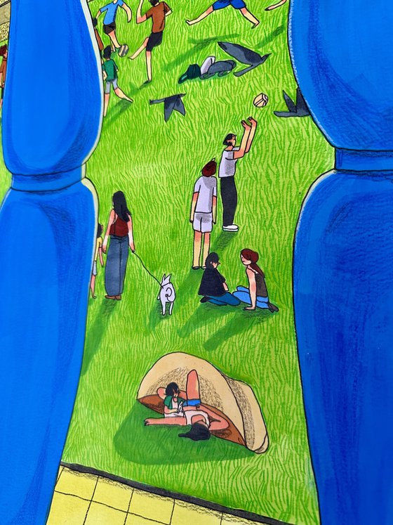 Entertainment lawn