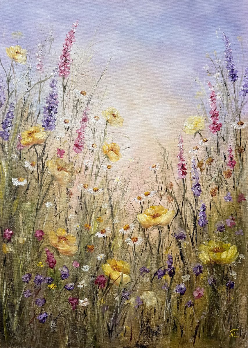 Harmony Of Flowers By Tanja Frost, 20 X 28, Artwork For Sale On Artfinder