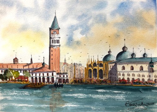 San Marco in Venice by Brian Tucker