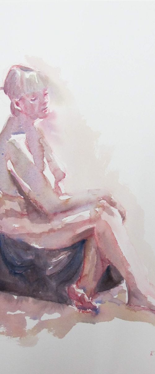 seated nude by Rory O’Neill