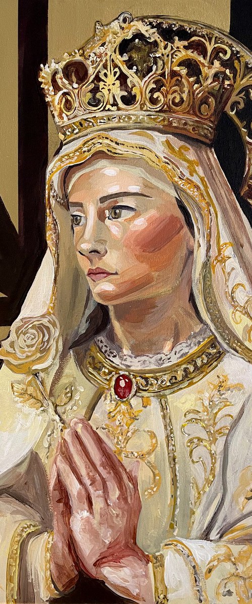 Virgen de Covadonga by jahzeely sinai