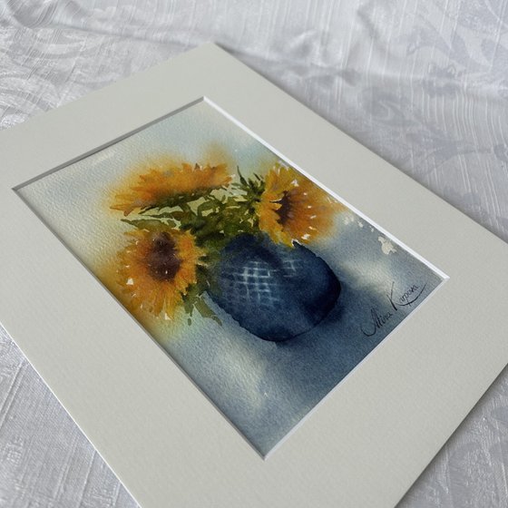 Sunflowers miniature
