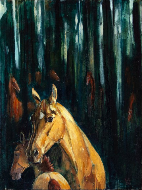 "In the forest" by Fefa Koroleva