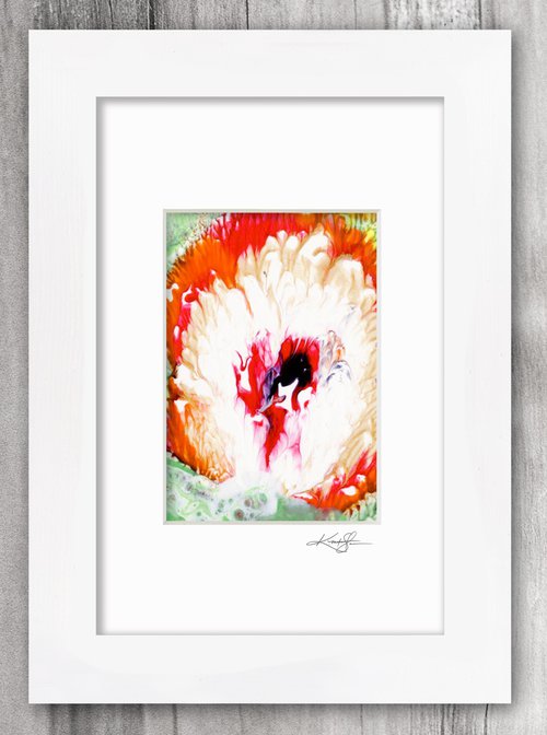 Blooming Magic 163 - Abstract Floral Painting by Kathy Morton Stanion by Kathy Morton Stanion