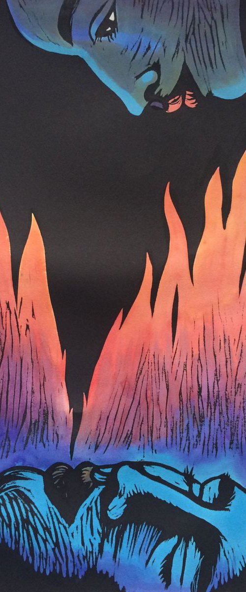 Night Visitation (9/10) by Phyllis Mahon