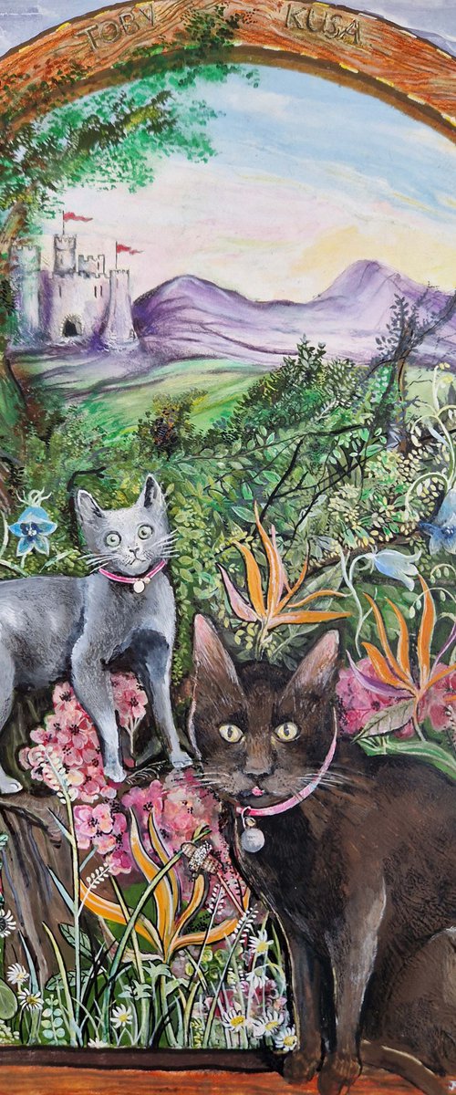 Toby and Kusa by Jane Daniell