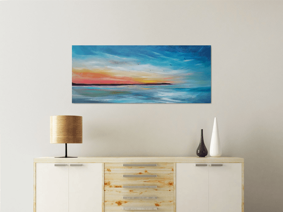 Rejuvenation - seascape, emotional, panoramic