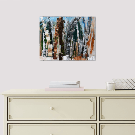 Winter Birch Trees