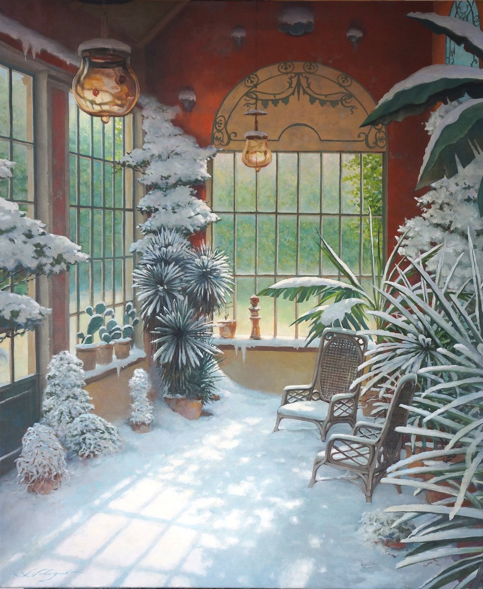 Winter Garden 2 by Sergej Sologub