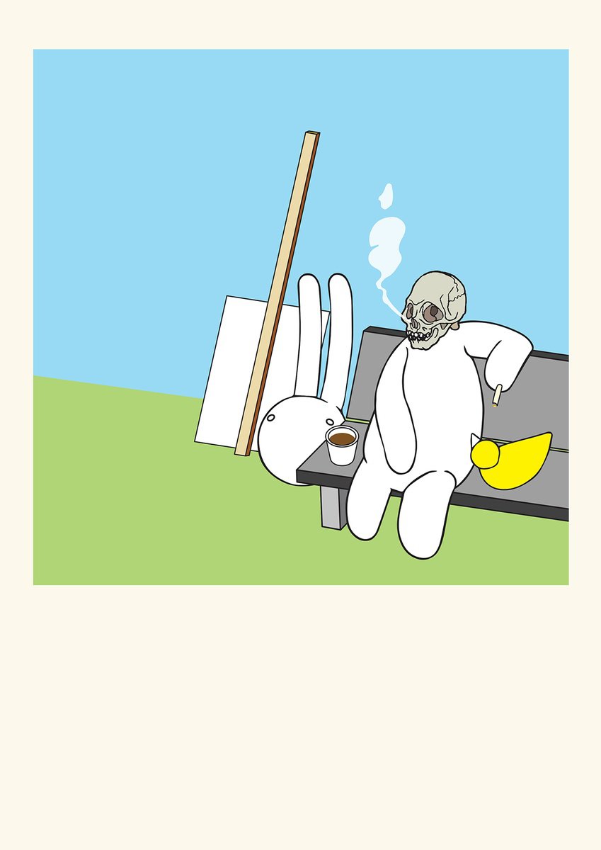 Urban And Pop Portrait Giclee Print By Mr Clement, 23 X 35", Take A Break, Original Artwork