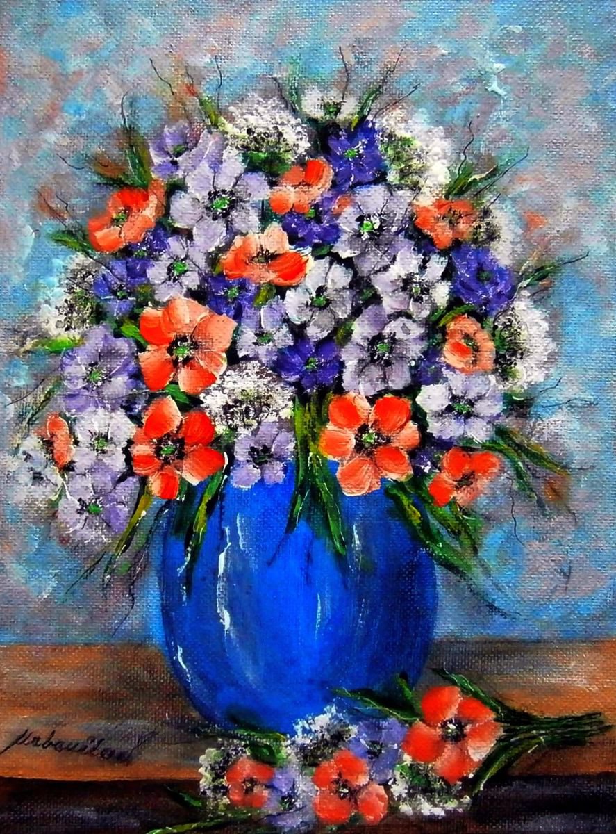 Flowers of summer 14 by Emilia Urbanikova
