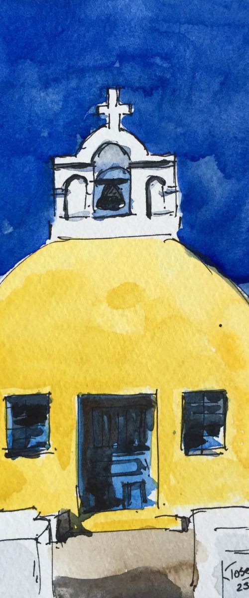 Yellow Chapel by Joseph Peter D'silva