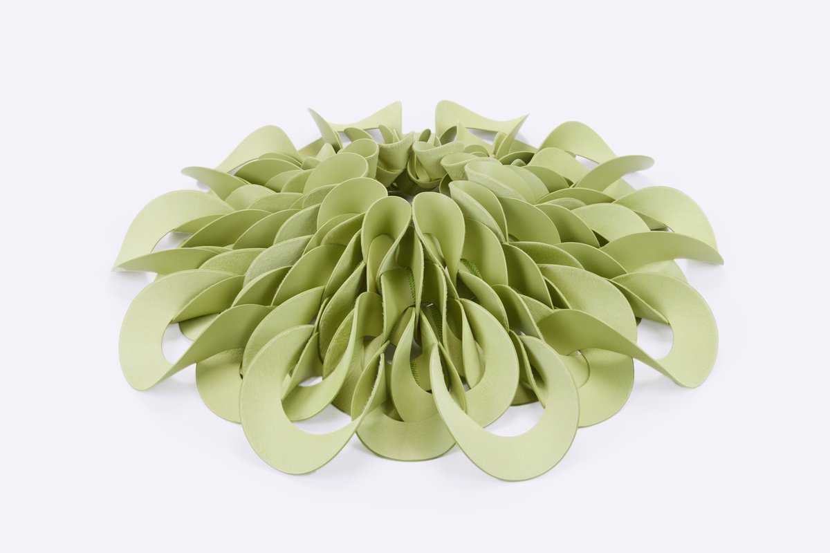 Organic Abstract Sculpture By Vanda Berecz, 35 X 6", Monster, Original Artwork